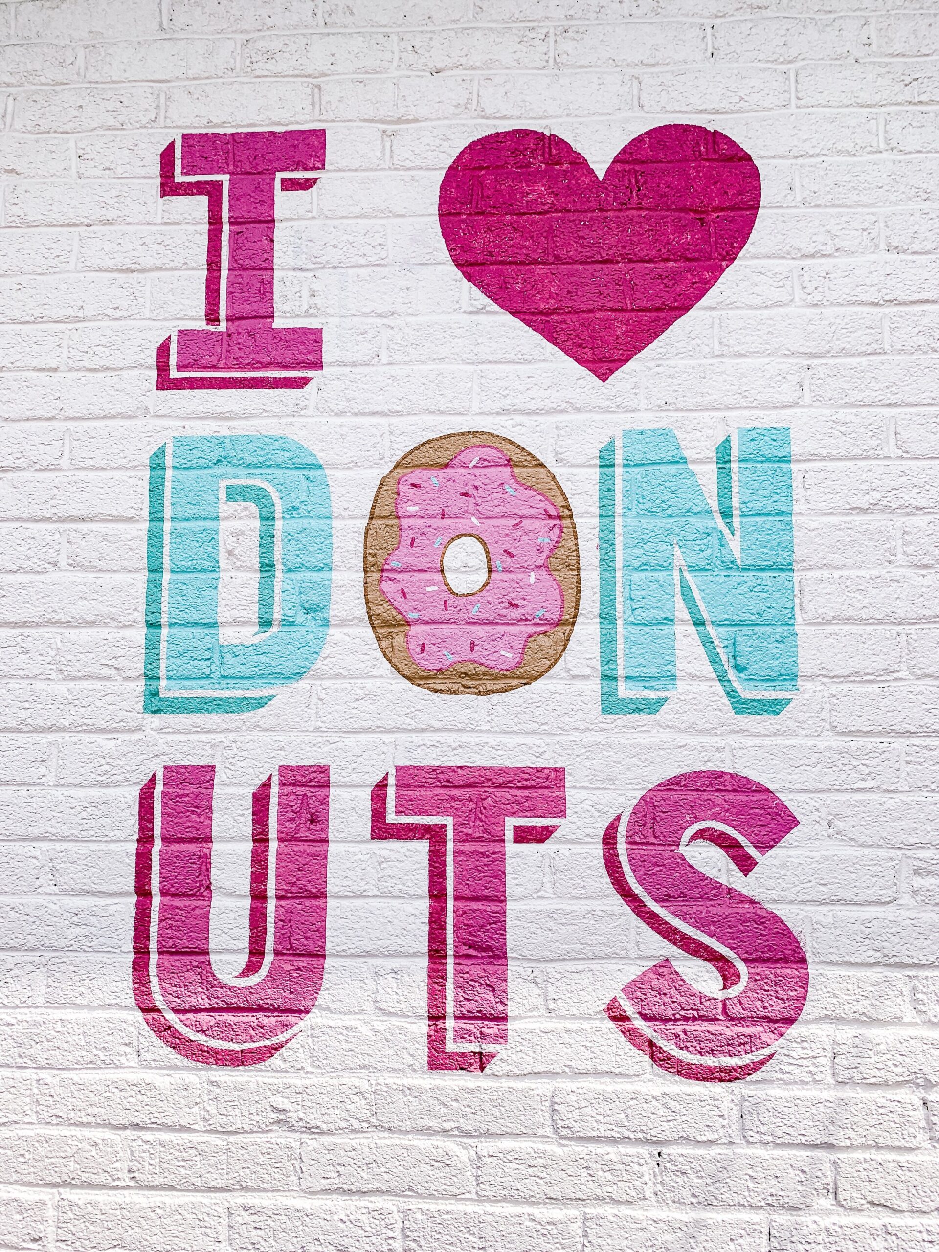 I Heart Donuts Mural 12 South | 5 Daughters Bakery | Nashville Murals | Kaci Nicole.JPG