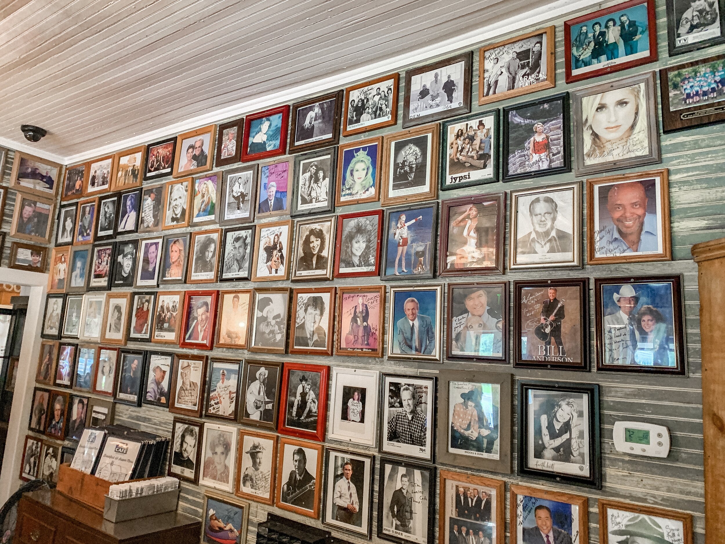 Loveless Cafe Wall of Fame | Brunch Places in Nashville | Kaci Nicole.JPG